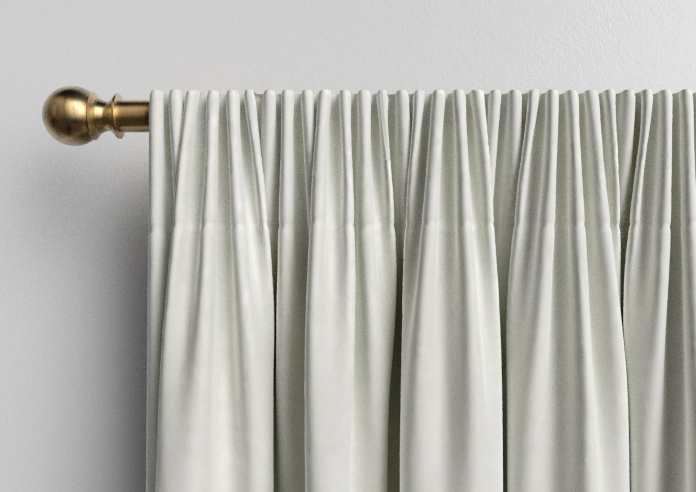 Odessa Velvet, Platinum - Made to Measure Curtains - Image 9